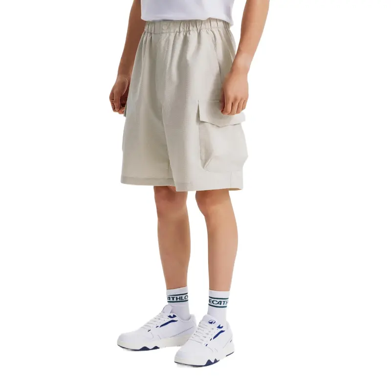 DECATHLON Casual Shorts Men's Light Chalk Gray-2