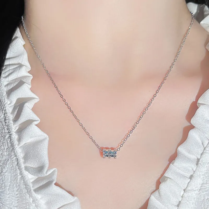 Happy Tide S990 Sterling Silver Necklaces Women's Silver-2
