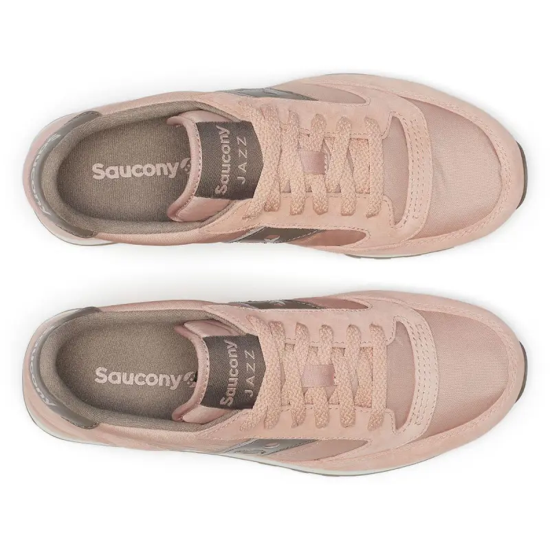 Saucony Jazz Original Abrasion Resistant Low Top Running Shoes Women's Pink-2