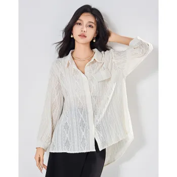 Love Elaine Shirt Women's White