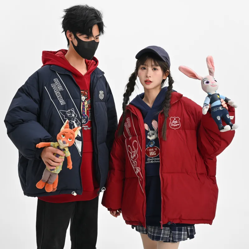 SNBL x FENGKUANGDONGWUCHENG LIANMINGKUAN Puffer Jacket Unisex-13