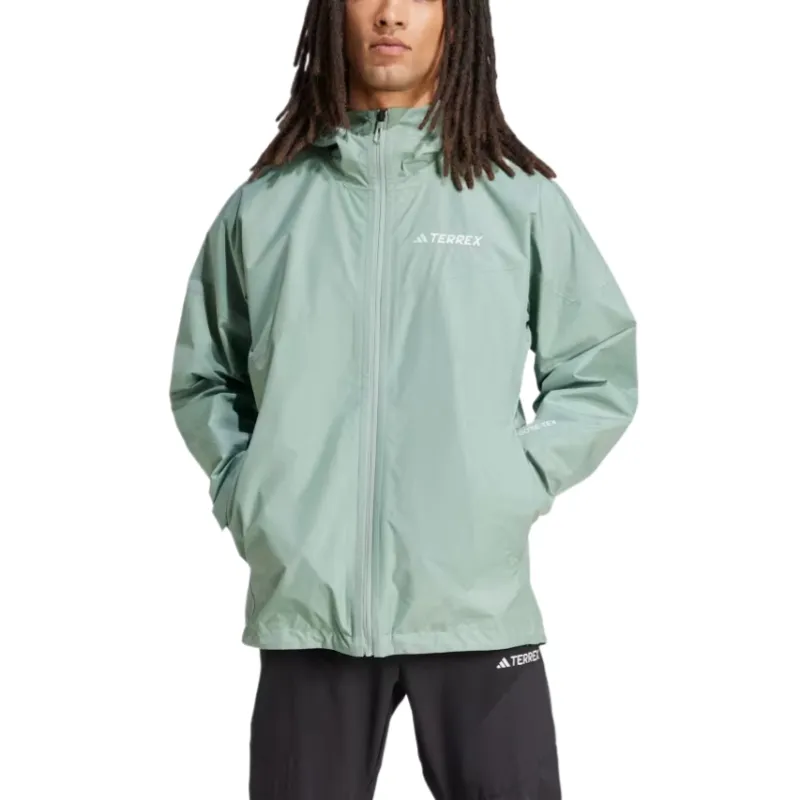 Adidas TERREX XPERIOR 2L GORE TEXTERREX XPERIOR 2L GORE TEX Jacket Men's Green-1