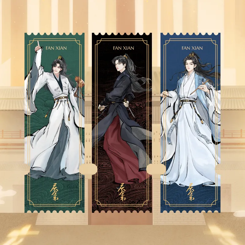 TENGXUNSHIPINCAOCHANGDI Joy Of Life Season 2 Character Merch Acrylic Figure Print Ticket Root Laser Tickets-1
