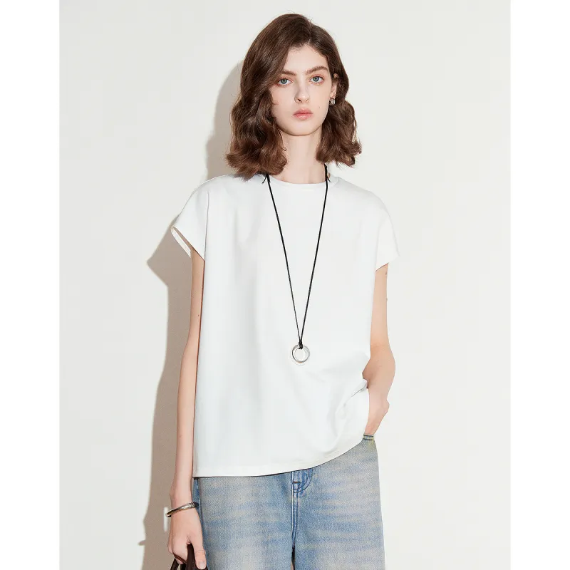 Initial Language T Shirt Women's-1