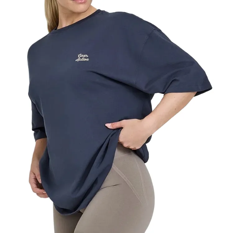 ONER ACTIVE Drop Shoulder Sleeve T Shirt Women's-2