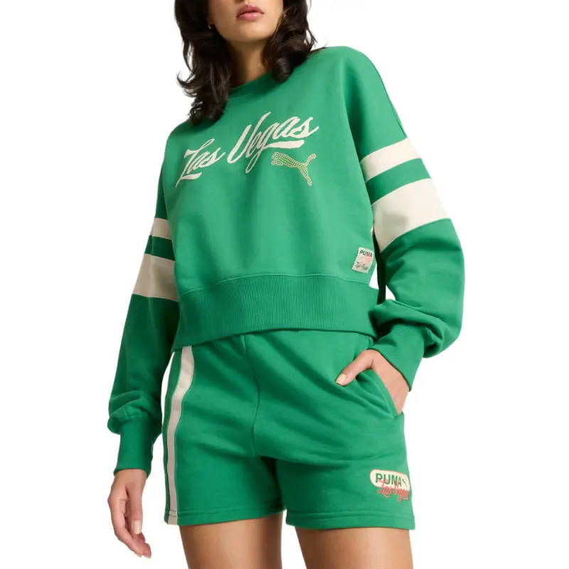 PUMA Suéter Cuello Redondo Para Mujer Wardrobe Essentials Las Vegas-2