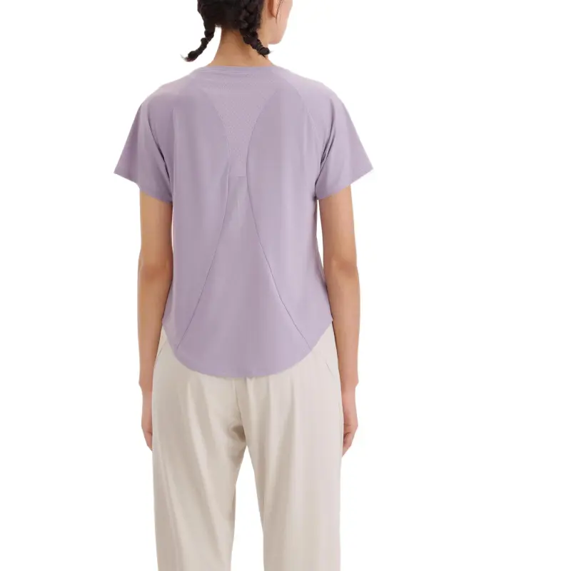 DECATHLON Raglan Sleeve T Shirt Women's Smokey Mauve-3