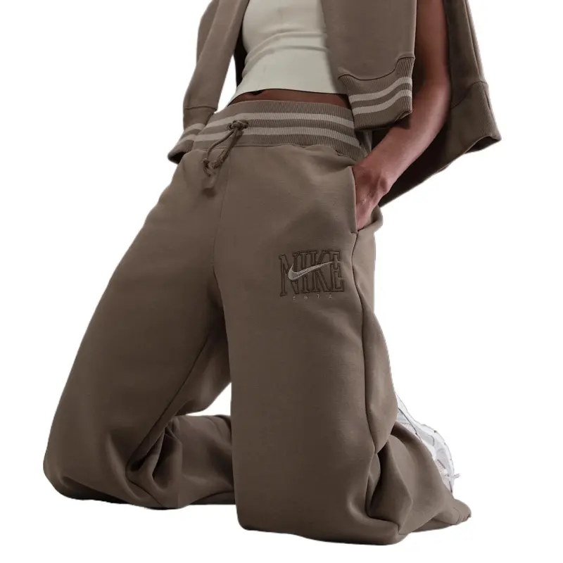 Nike Sportswear Phoenix Fleece Women's High Waisted Wide Leg Graphic Pants-4