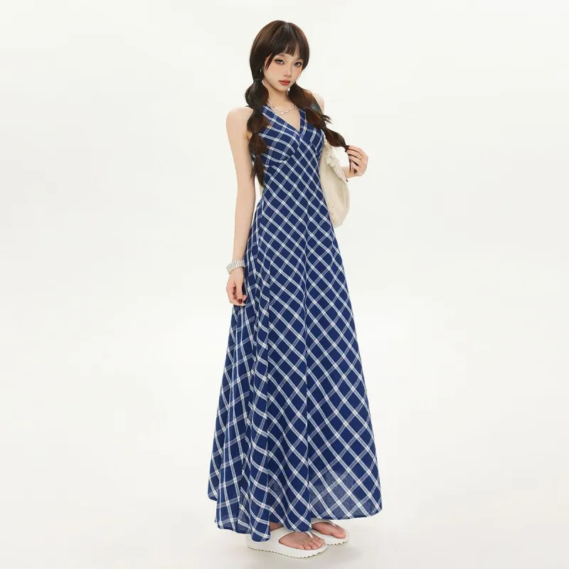 XIANSINIAO Sleeveless Dress Women's-2