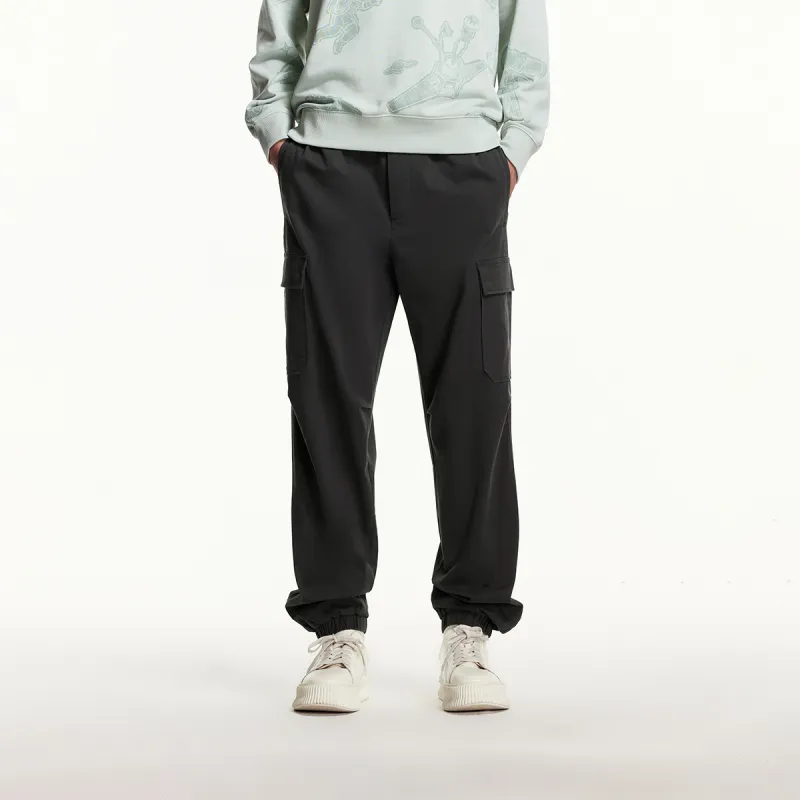 JACK&JONES Casual Pants Men E44 Black Sandy-2