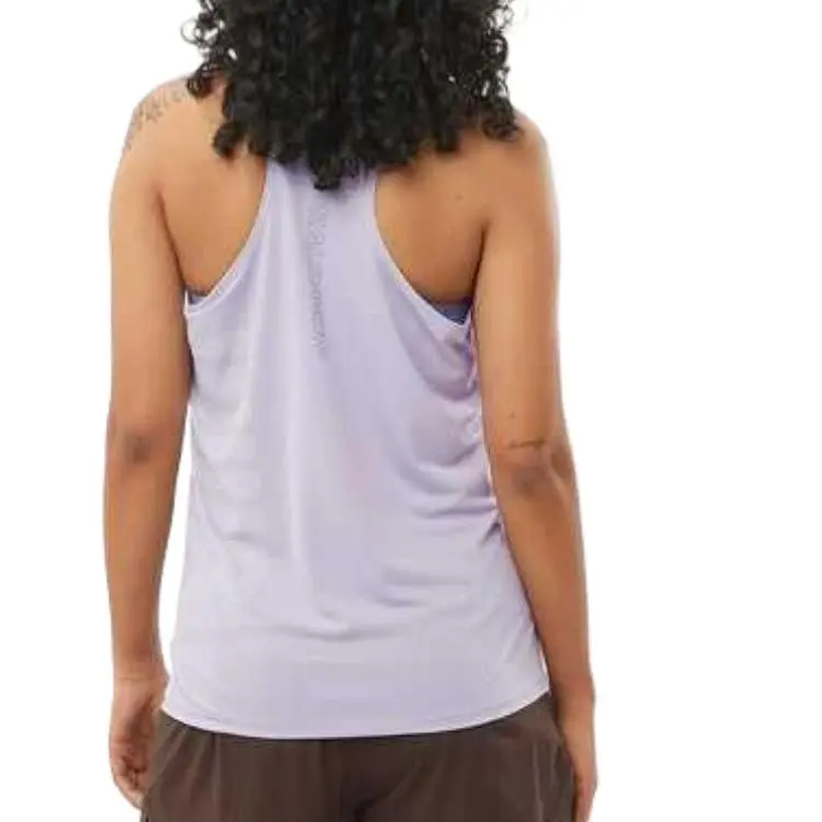 SALOMON SENSE AEROGRAPHIC Sport Vests Women's Cosmic Sky/White-1