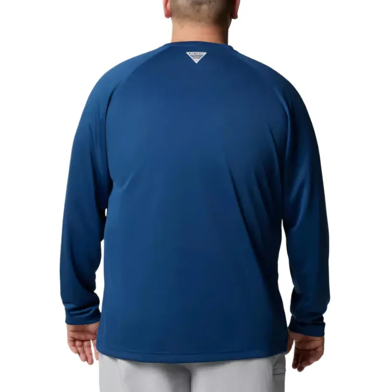 Columbia PFG Solar Stream Omni-Shade Omni-Wick T-Shirt Men's Blue-1