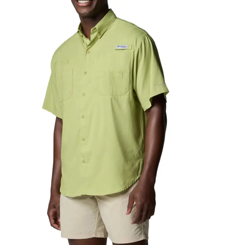 Columbia PFG Tamiami Shirt Men's Green-2