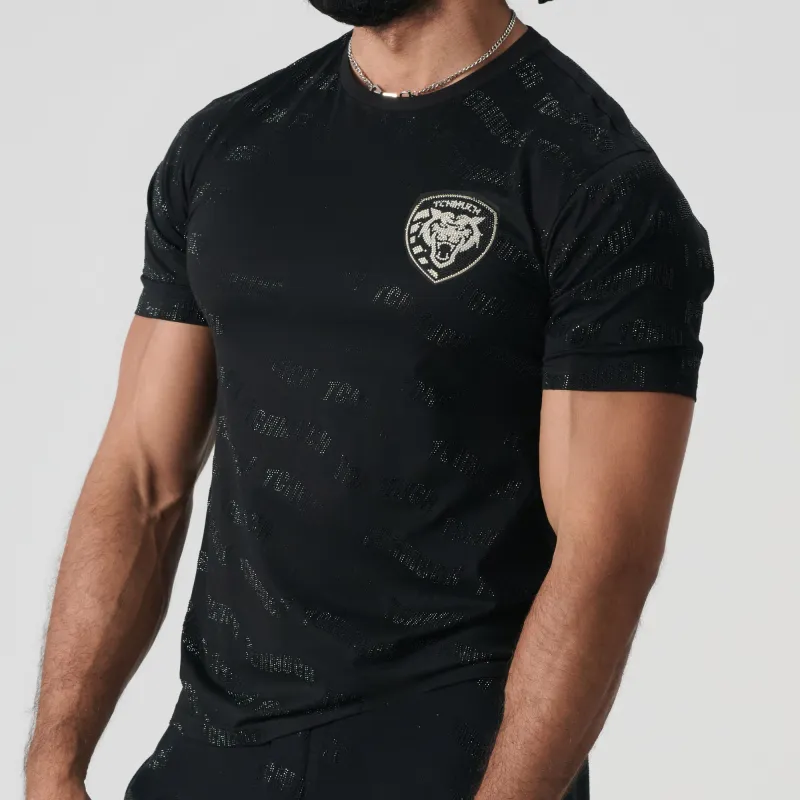 TCH T Shirt Unisex Black Base With Silver Logo-5