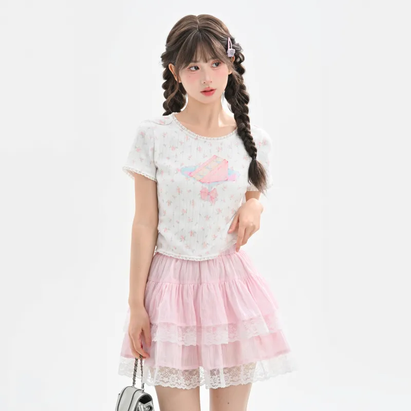 SNBL Two Piece Skirt Sets Women's-4