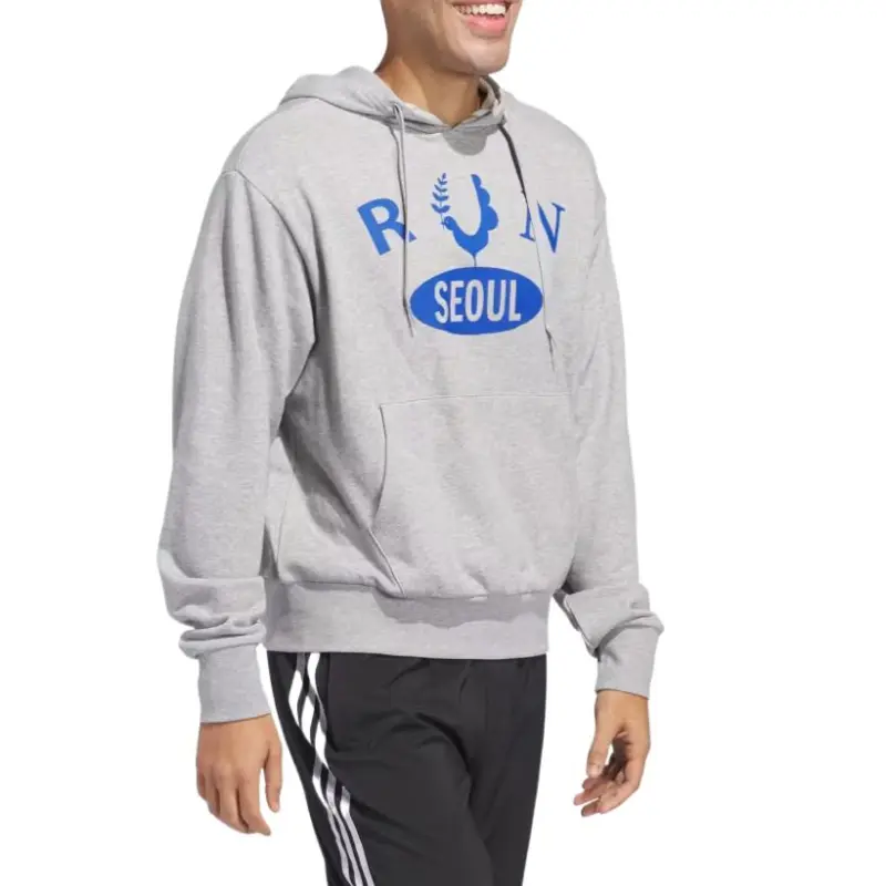 Adidas Sportswear SEOUL HOODIE Sweatshirt Unisex Gray-1