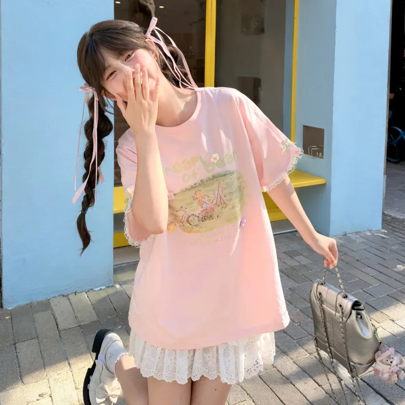 SNBL T Shirts Women's Pink-4