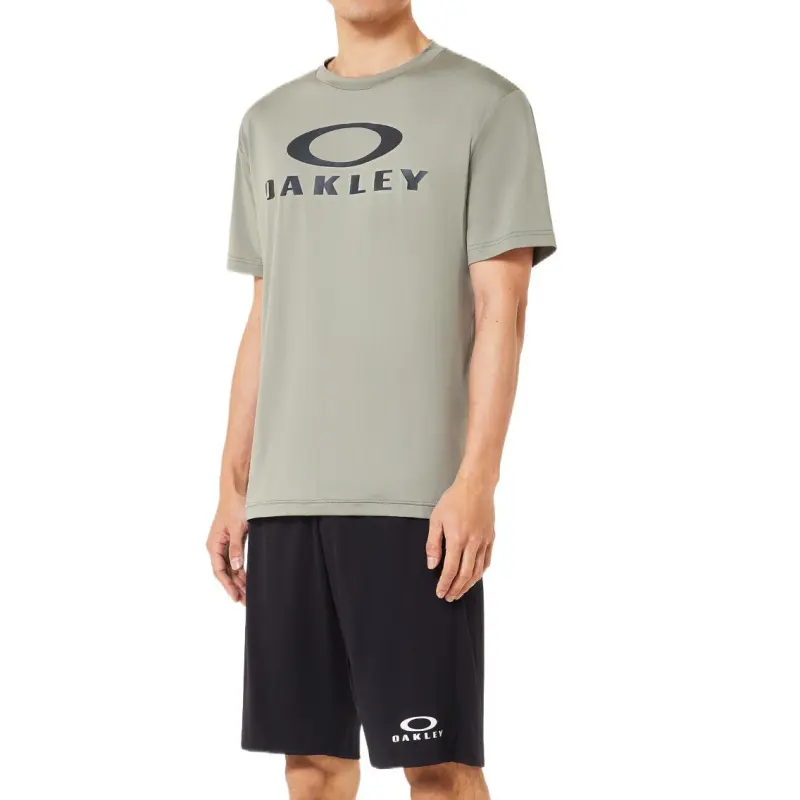 Oakley Qdevo SS Tee O Bark 4.0 T Shirt Men's Green-5