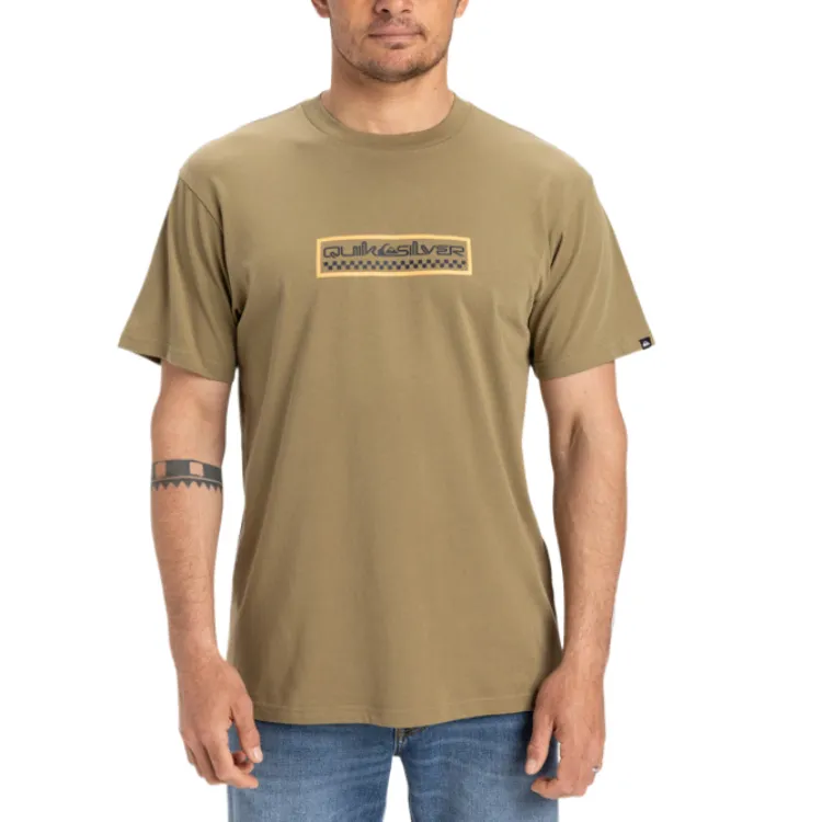 Quiksilver Ev Sun Dagger T Shirt Men's Green-2