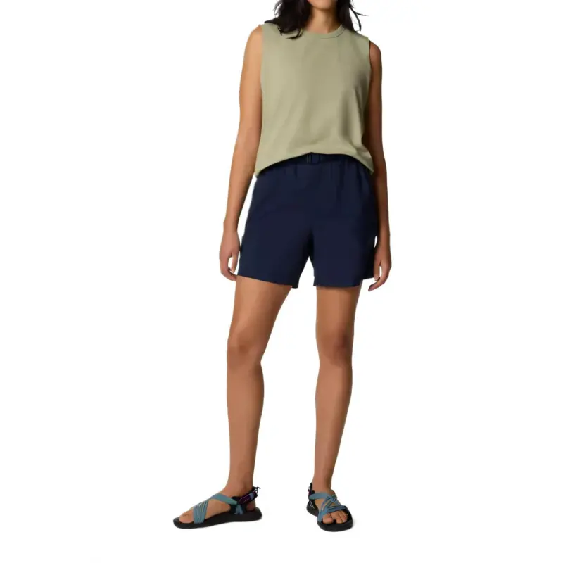 Columbia Sandy River Omni-Shade Omni-Shield Cargo Shorts Women's Marine Blue-3