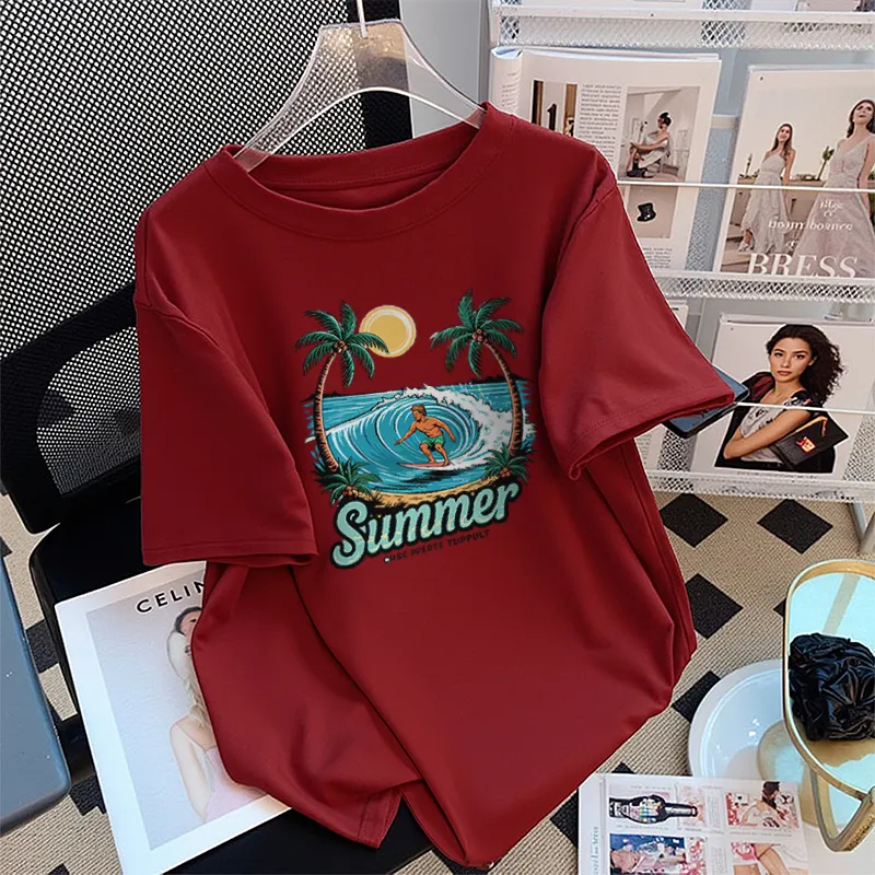FAIRWHALE T Shirts Women's-8