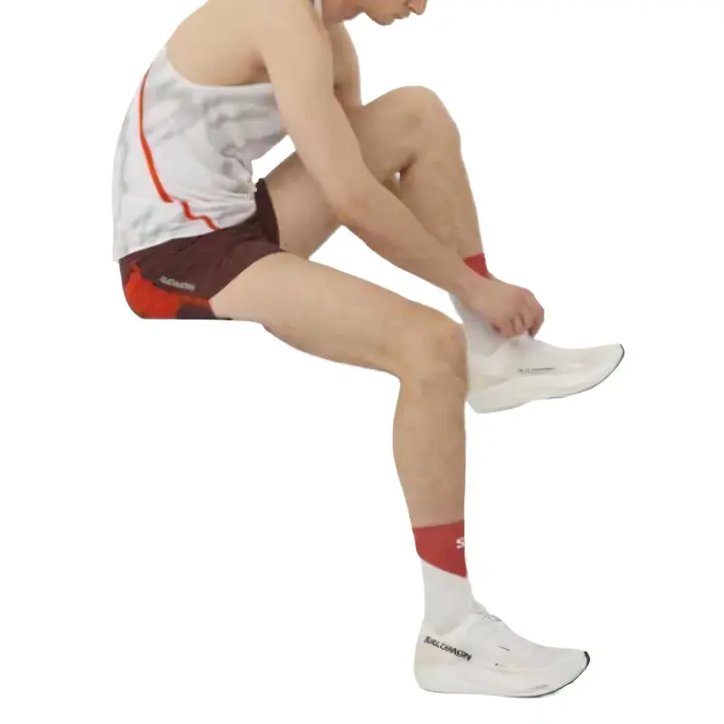 SALOMON Sports Shorts Men's Red-3