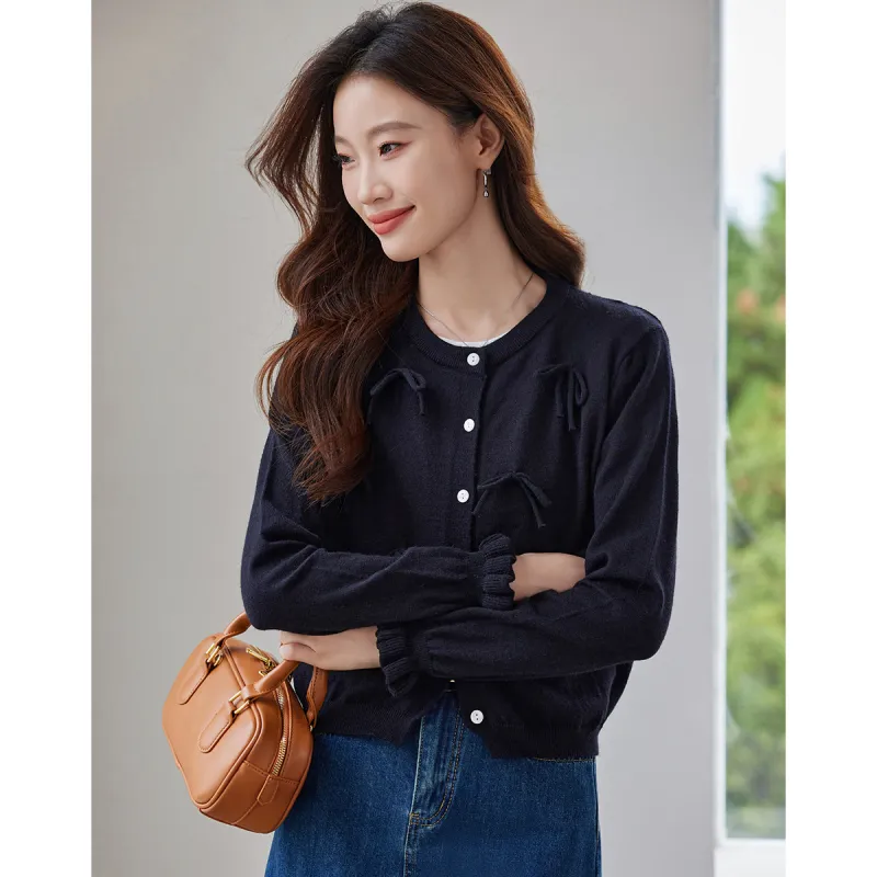 Love Elaine Knitwear Women's Black-2
