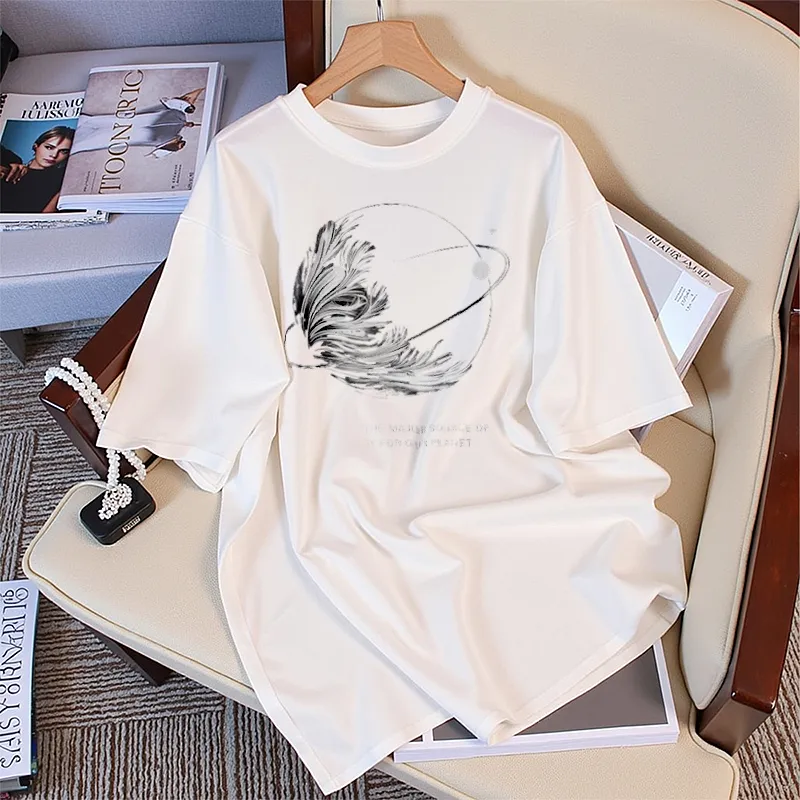 FAIRWHALE T Shirts Women's-2