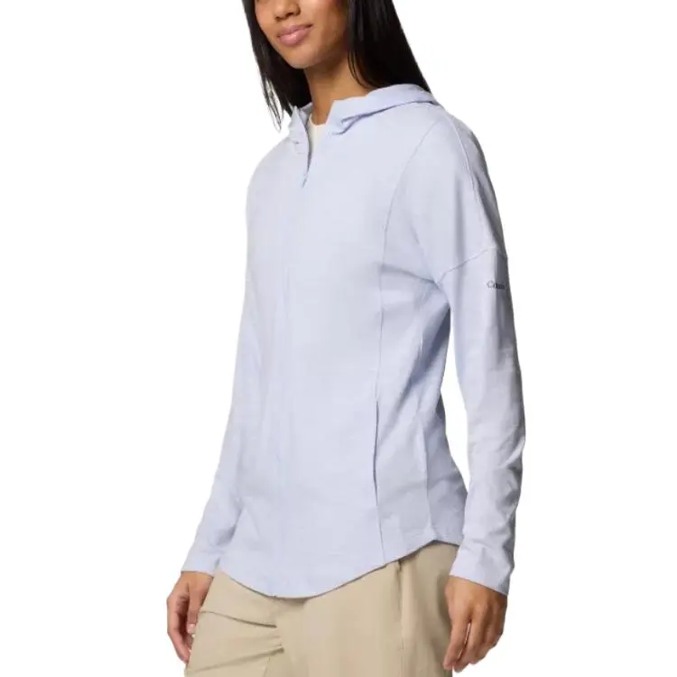 Columbia Cades Cove Sweatshirt Women's Snowdrift-2
