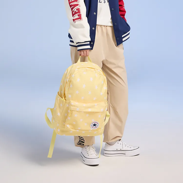 Converse Polyester Backpack Regular Goose Egg Yellow-5