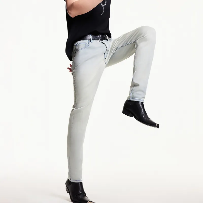 JACK JONES· Jeans Men's Light Denim Blue-4