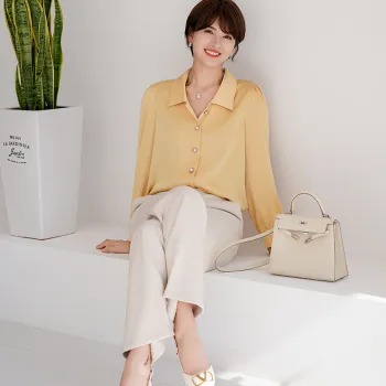 ONE SHALLOW Shirt Women's Yellow