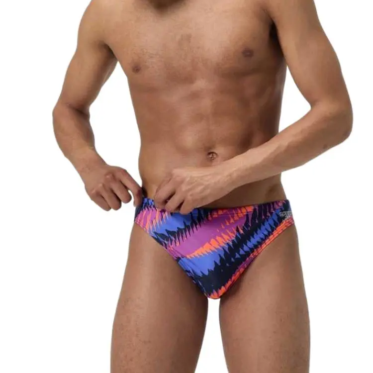 Speedo Swimming Shorts Men's Blue Pink-4