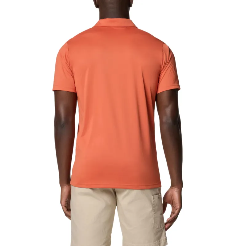 Columbia Hike Polo Shirts Men Orange-1