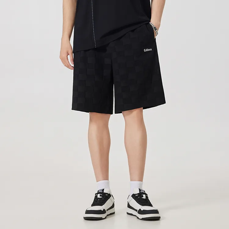 Cabbeen Casual Shorts Men's Coal Black-2