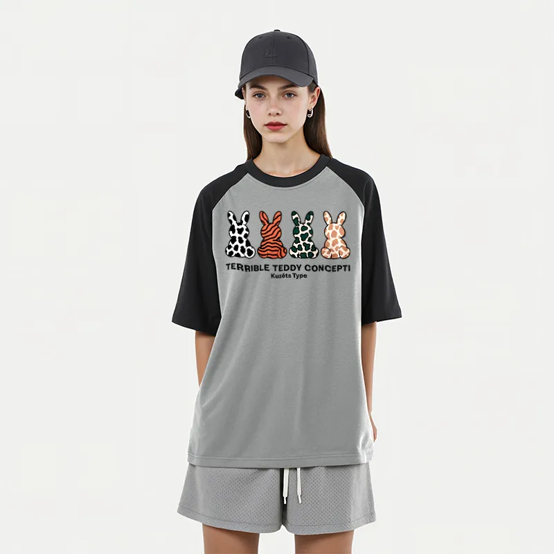 FAIRWHALE Raglan Sleeve T Shirt Women's-14