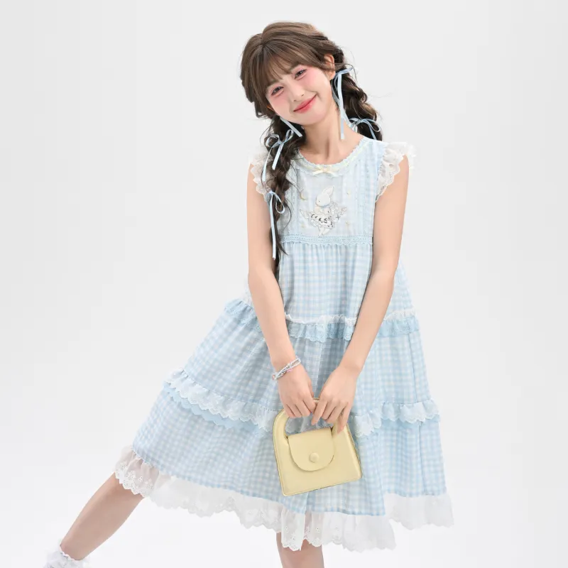 SNBL Sleeveless Dress Women's Blue-6