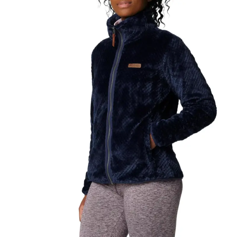 Columbia Fire Side 2 Sherpa Velvet-feel Coat Women's Marine Blue-1