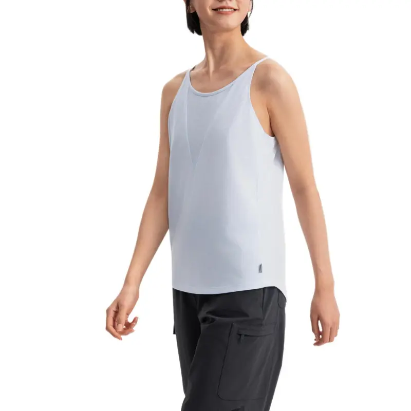 DECATHLON NH500 Tank Top Women's Light Jade Stone Color-3