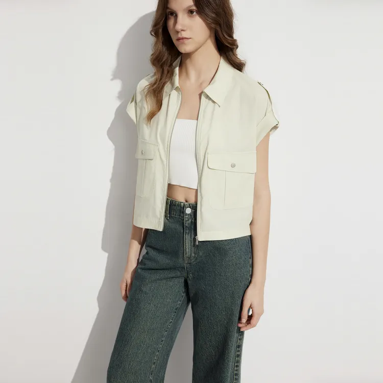 ELLE Shirts Women's Light Green-4