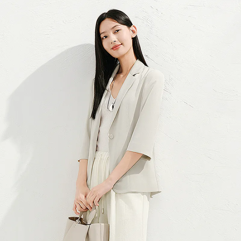 JZ. ANNAKRO Business Suit Women's Beige-2