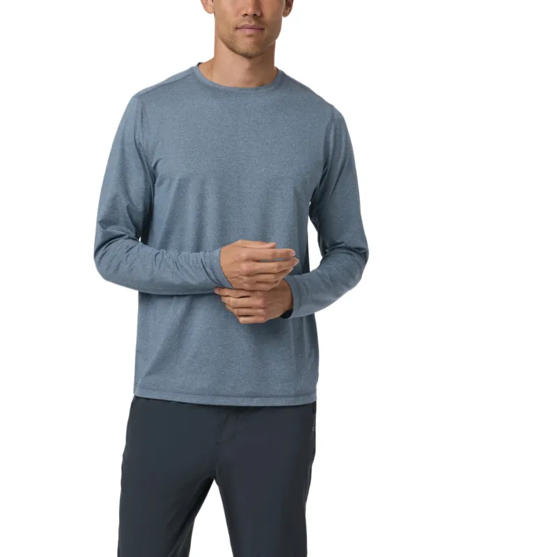Vuori Tradewind Performance T Shirt Men's Dark Blue-1