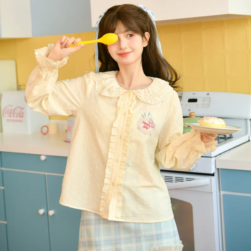 SNBL Skirt Set Women's Knitwear+Shirt+Skirt-7