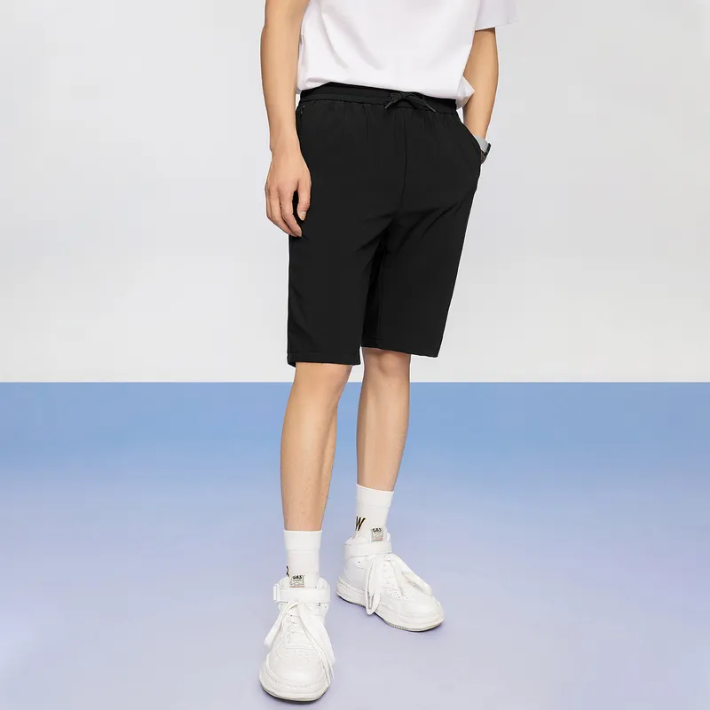 HLA JEANS Casual Shorts Men Black 04-2