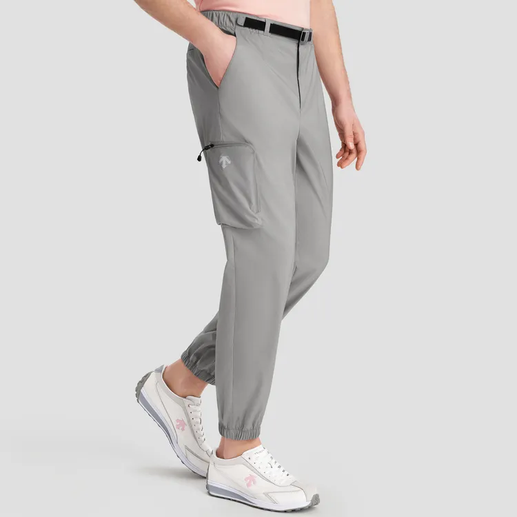 DESCENTE BLEU Sports Pants Men-8