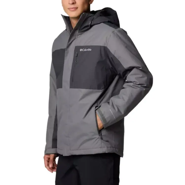 Columbia Tipton Peak 2IOmni-Heat Omni-Tech Jackets Coats Men's City Gray-2