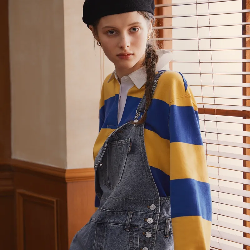 Teenie Weenie Overalls Women's Medium Blue-3