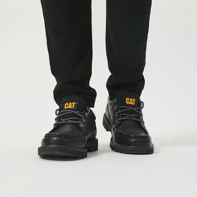 CAT Men's Casual Shoes Men Low Top Black/Brown-6