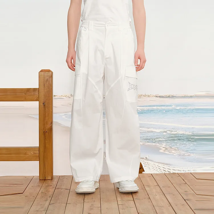 INXX Casual Pants Unisex White-6
