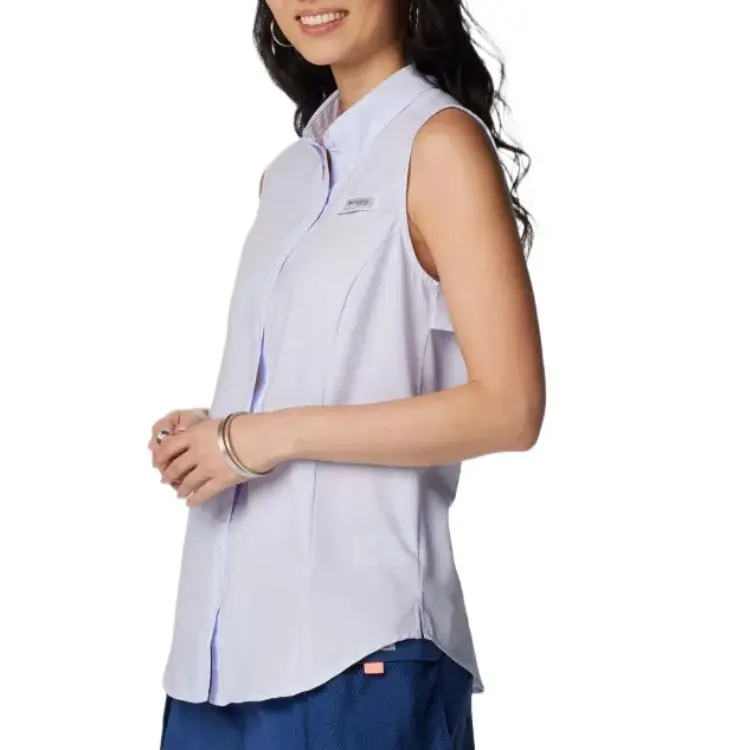 Columbia PFG Tamiami Shirt Women's Snowdrift-1